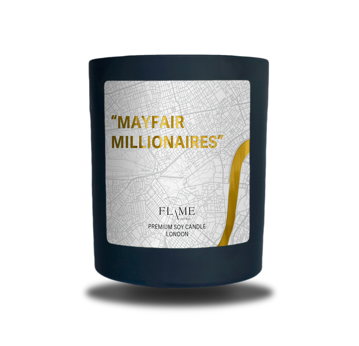 Soy Wax Scented Candle - Mayfair Millioraires